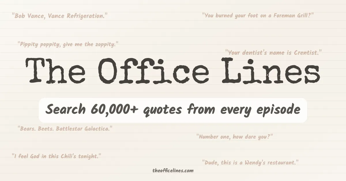 The Office Lines screenshot